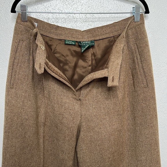 Lauren Ralph Lauren academia high waist lambswool pants - Picture 9 of 13